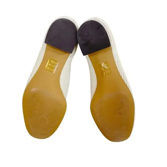 EVERLANE The Day Glove Ribbed Round Toe Pull On Sock Boot in Bone - Picture 7 of 10